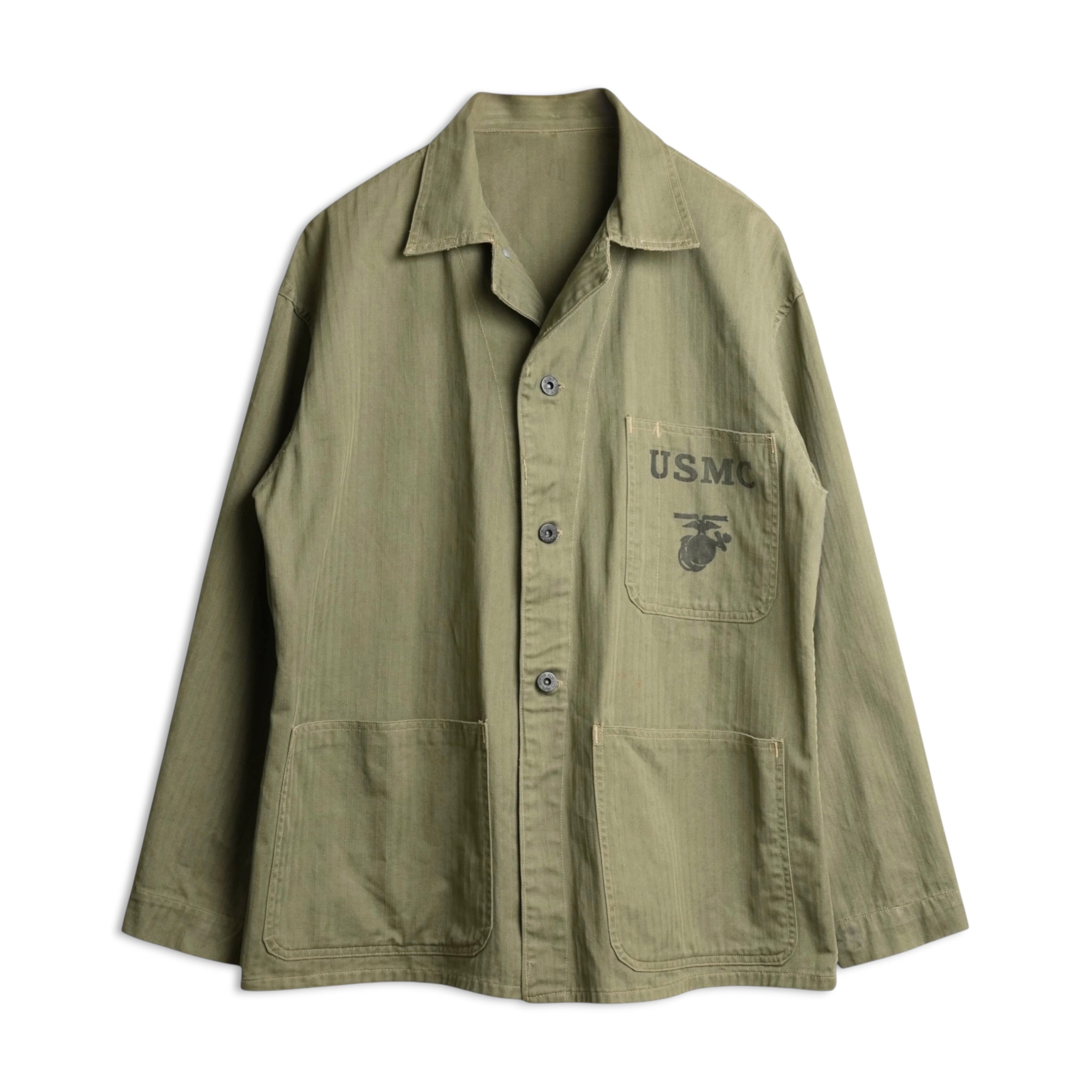 40s USMC P-41 HBT Coverall】商品詳細 | ACORN VINTAGE ONLINE SHOP