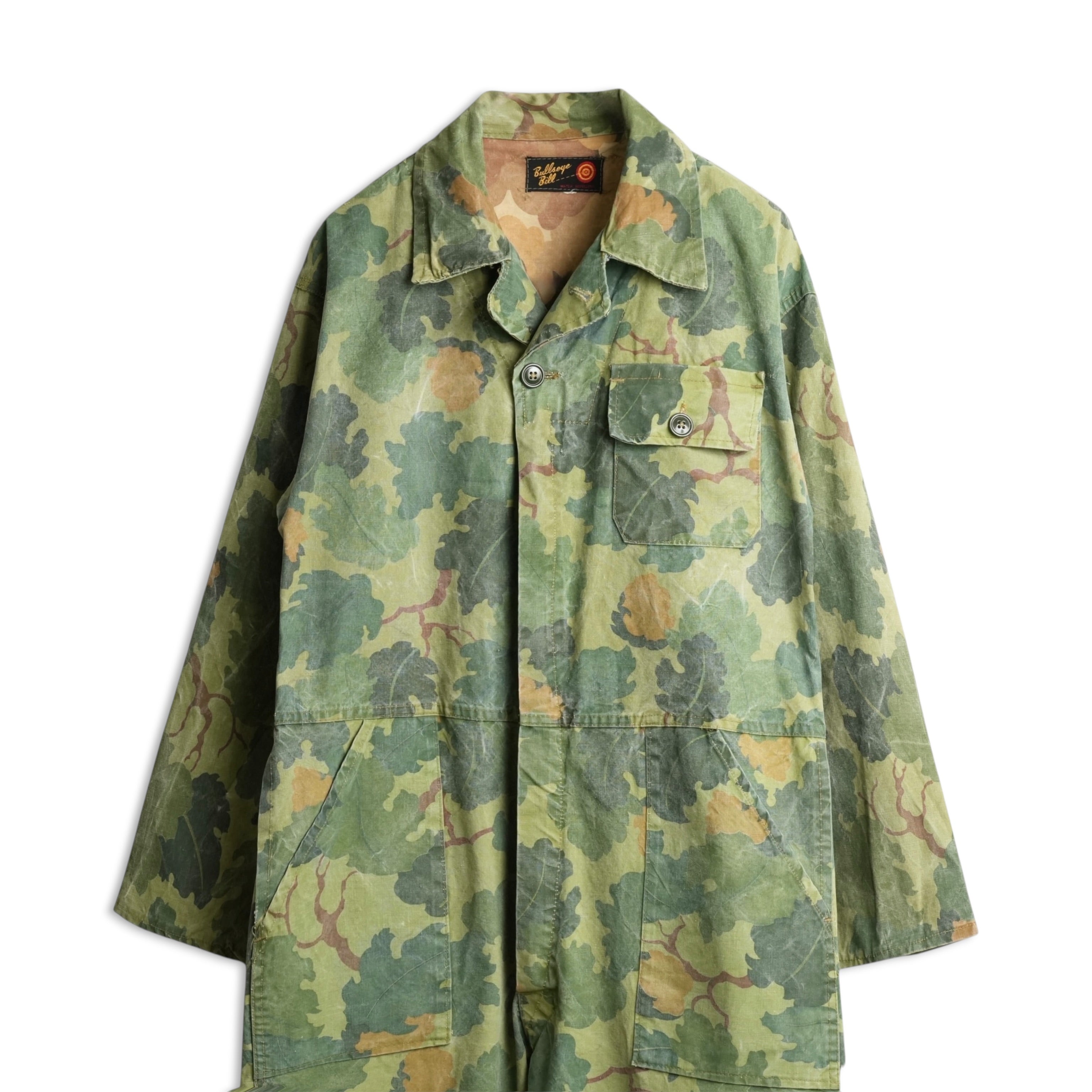 60s Bullseye Bill Mitchell Pattern Camouflage All in One】商品詳細