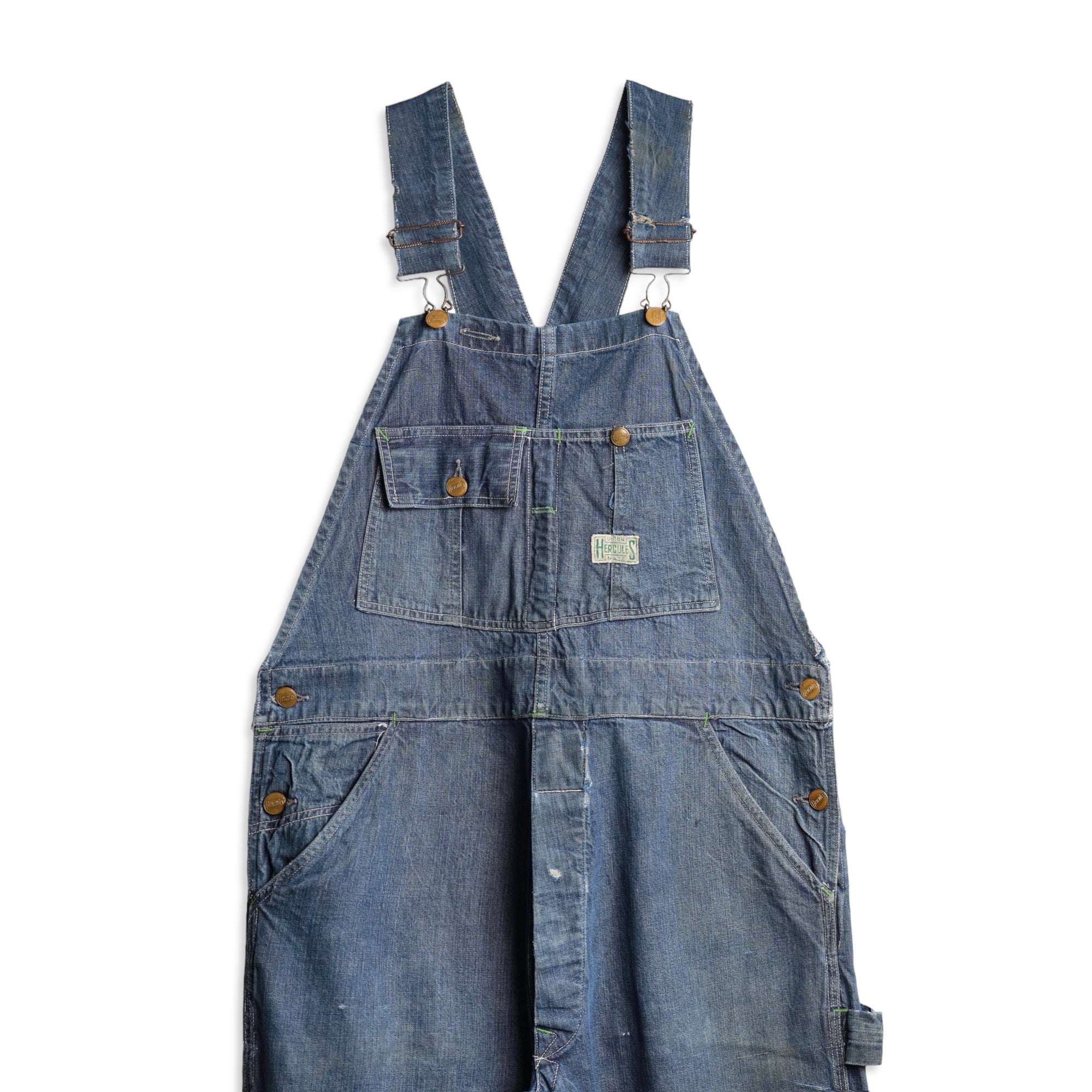 40s HERCULES Denim Over-all W40L28