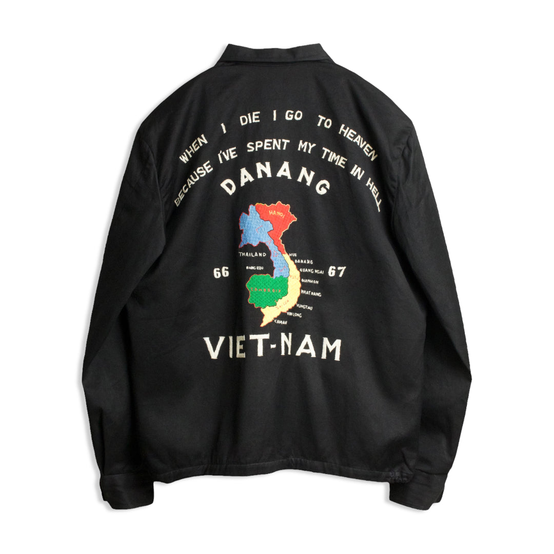 60s Vietnam Souvenir Jacket