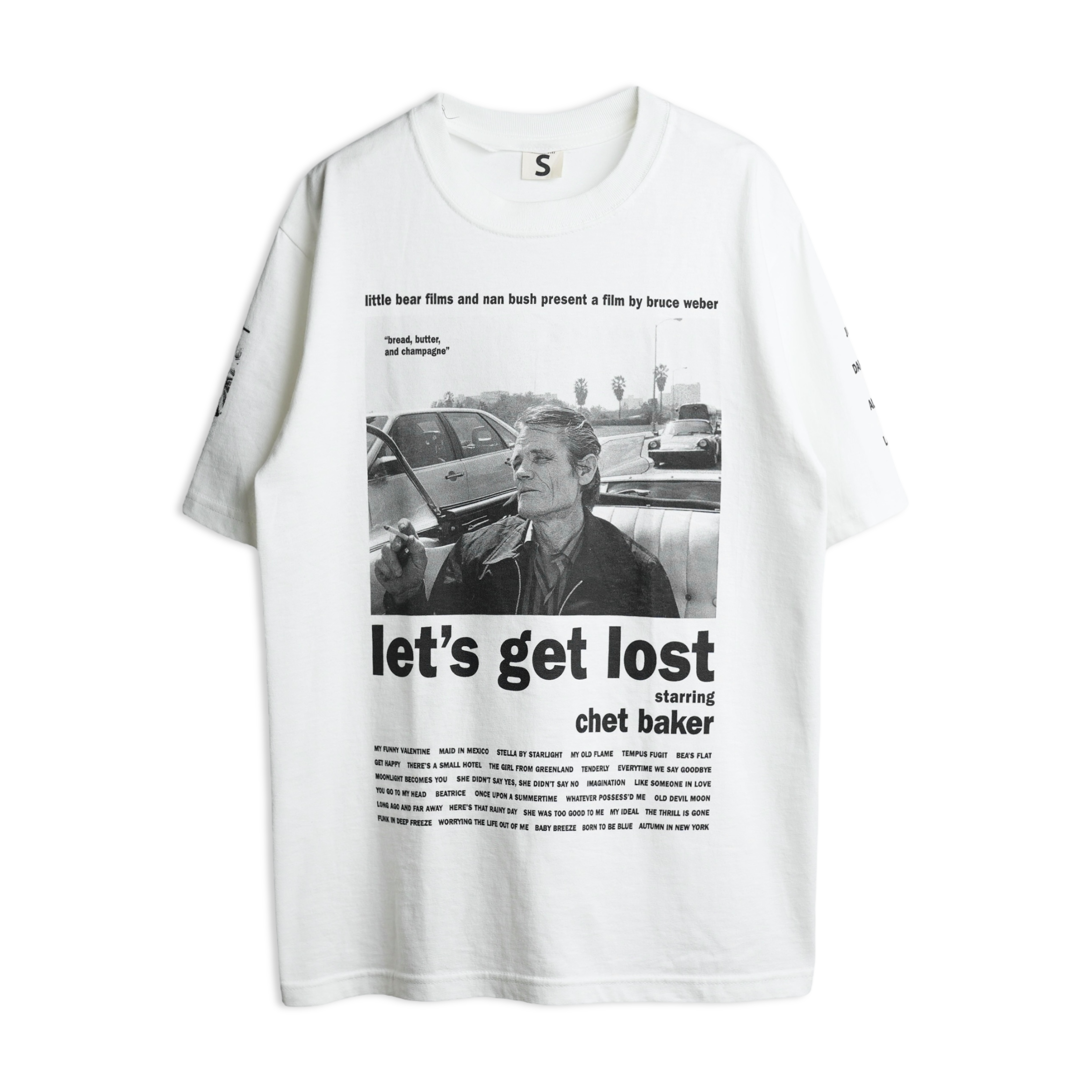 00s BRUCE WEBER CHET BAKER T-shirts】商品詳細 | ACORN VINTAGE 00s BRUCE WEBER CHET BAKER T-shirts】商品詳細 | ACORN VINTAGE