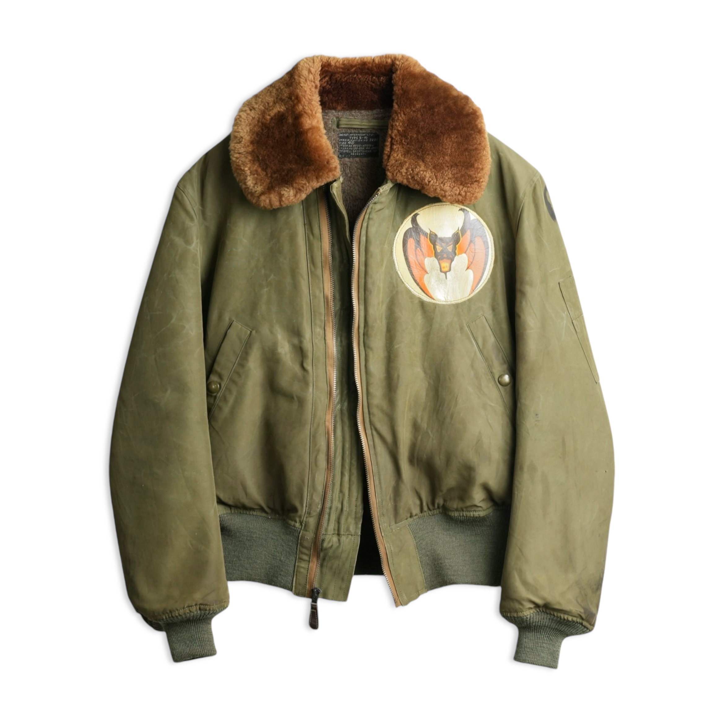 40s US ARMY AIR FORCE B-15 Flight Jacket】商品詳細 | ACORN VINTAGE 40s US ARMY AIR FORCE B-15 Flight Jacket】商品詳細 | ACORN VINTAGE