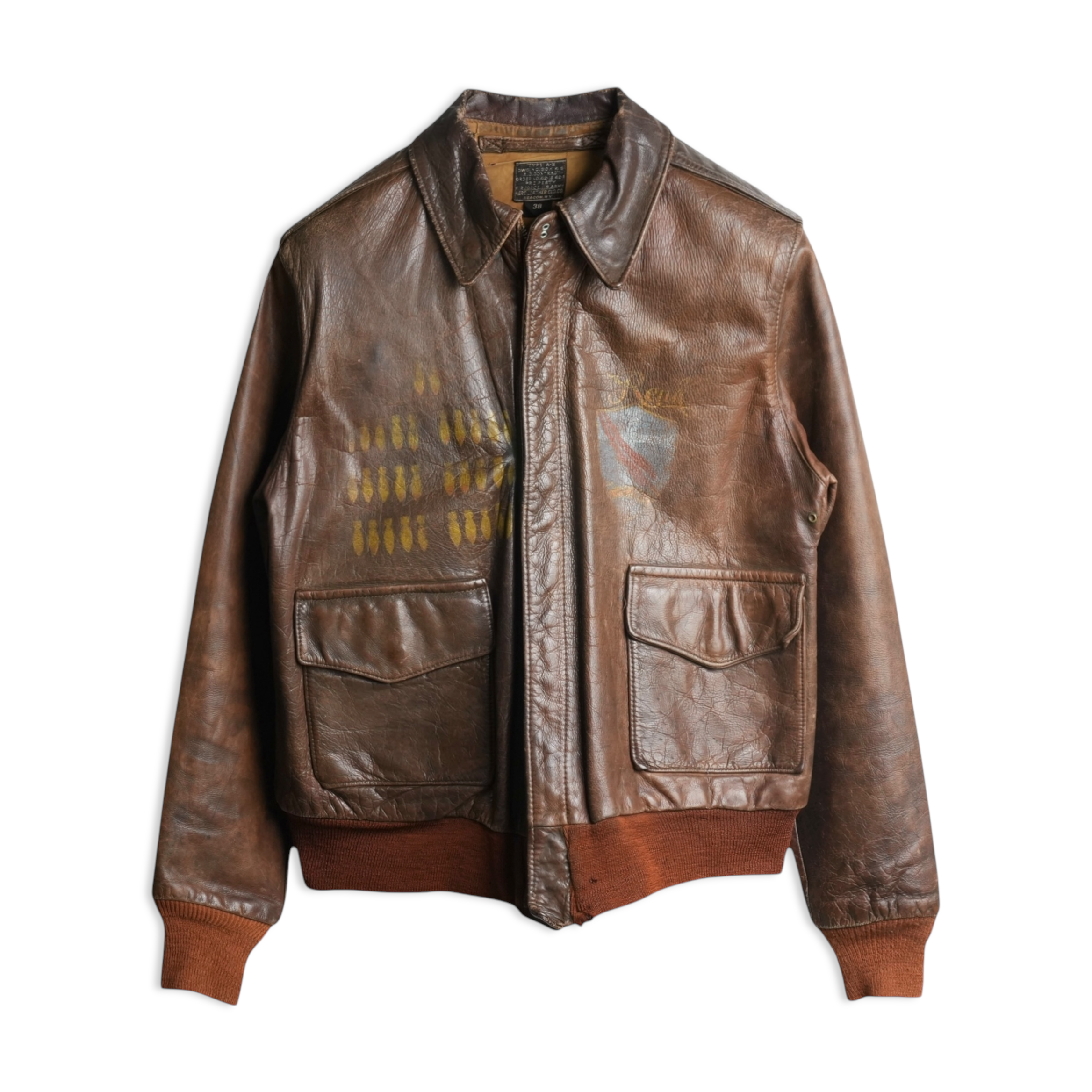 40s US ARMY AIR FORCE A-2 Flight Jacket】商品詳細 | ACORN 40s US ARMY AIR FORCE A-2 Flight Jacket】商品詳細 | ACORN