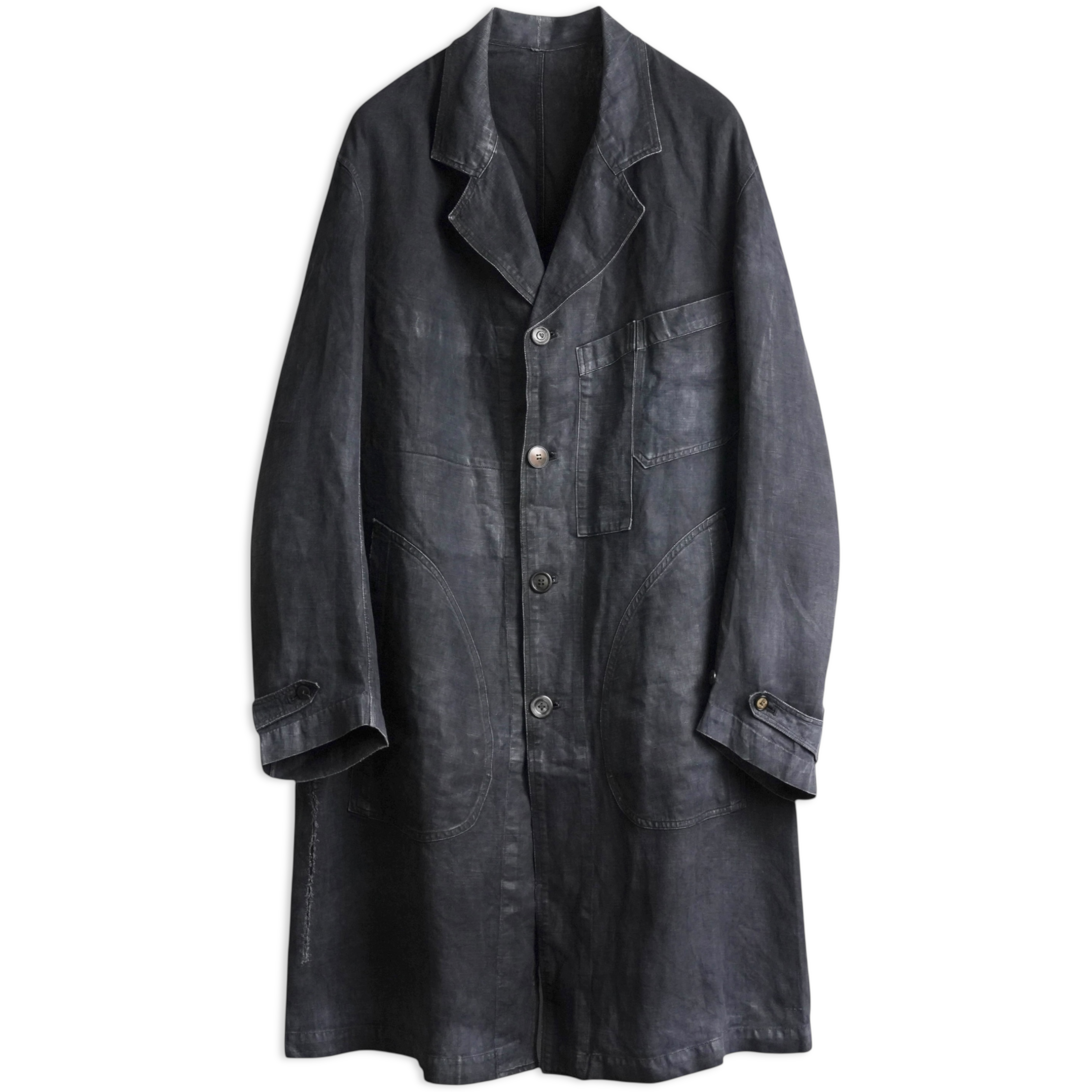 ジャケット・アウター 1960's France black maquignon coat ジャケット・アウター 1960's France black maquignon coat