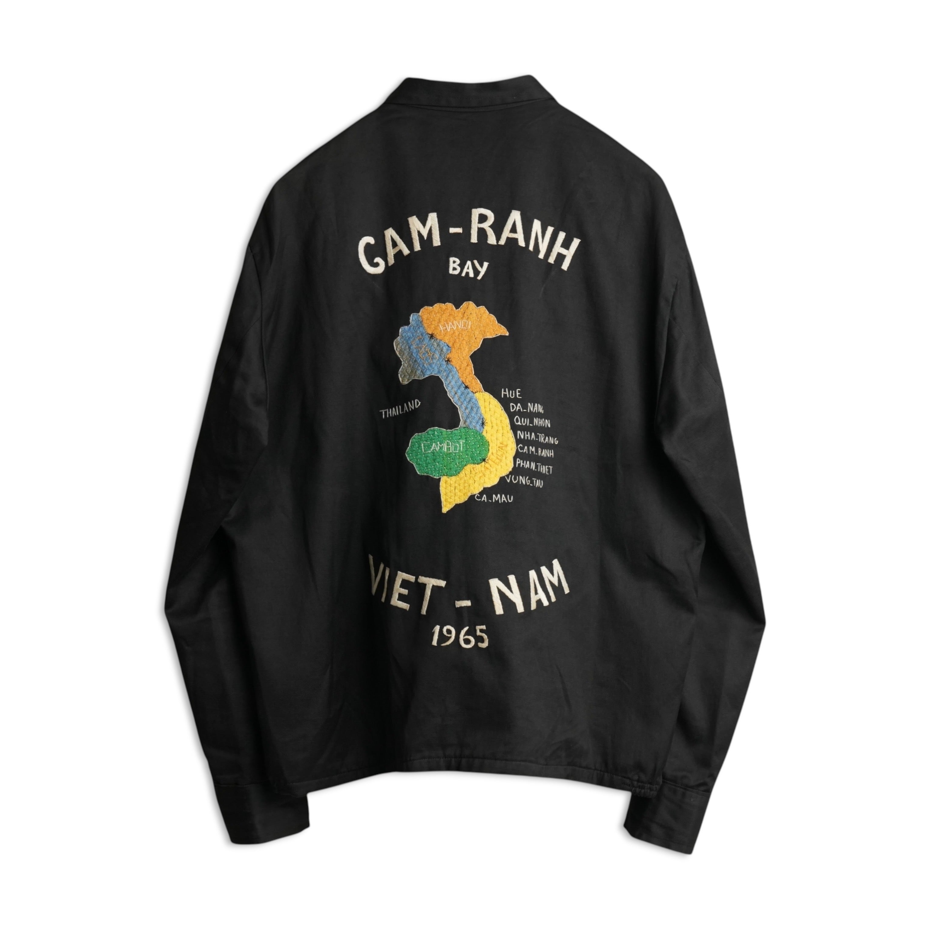 ◯◯プソン60s vietnam souvenir jacketベトジャン 60s Vietnam Souvenir Jacket】商品詳細 | ACORN VINTAGE ONLINE SHOP