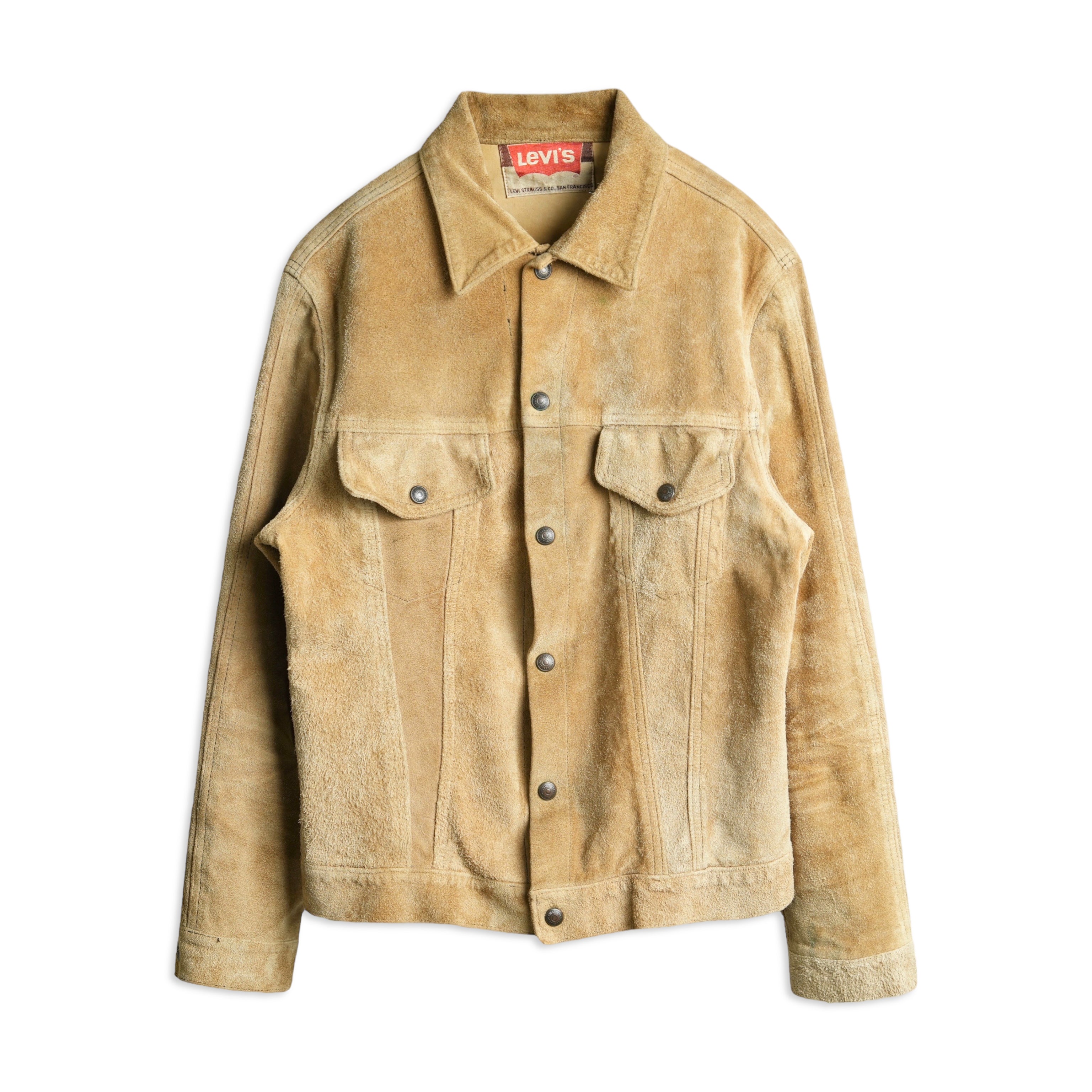 【70s Levi’s 70505 Suede Jacket】商品詳細 | ACORN VINTAGE ONLINE SHOP 古着通販サイト